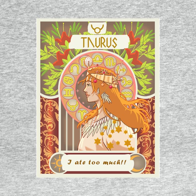 Taurus e o Zodíaco by Artswarehouse